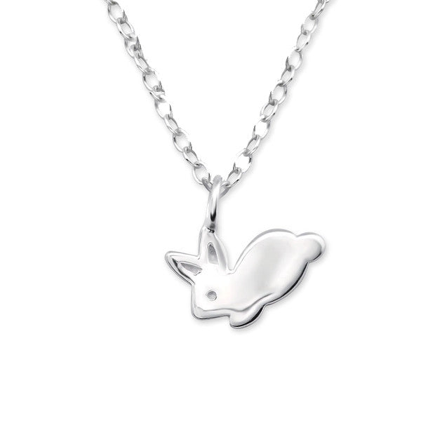 Bunny Pendant Sterling Silver