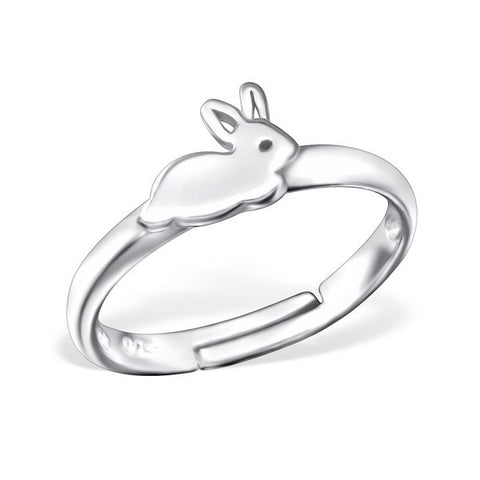 Bunny Sterling silver ring