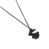 Origami Rabbit Necklace