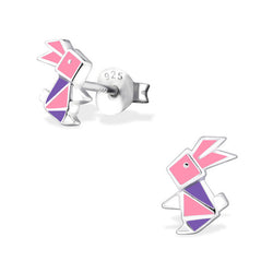 Bunny Origami earrings