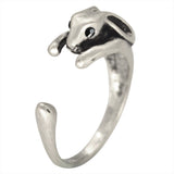 Adjustable Antique Rabbit Ring