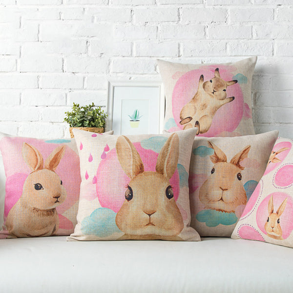 The Somebunnies limited pillow collection