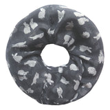 Cute Rabbit Bunny Print Women's Infinity Circle Scarf Soft Lightweight