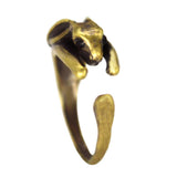 Adjustable Antique Rabbit Ring