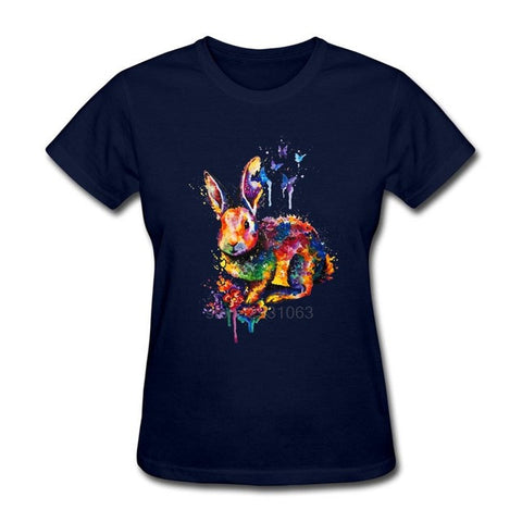 Rainbow Bunny Tee Shirt